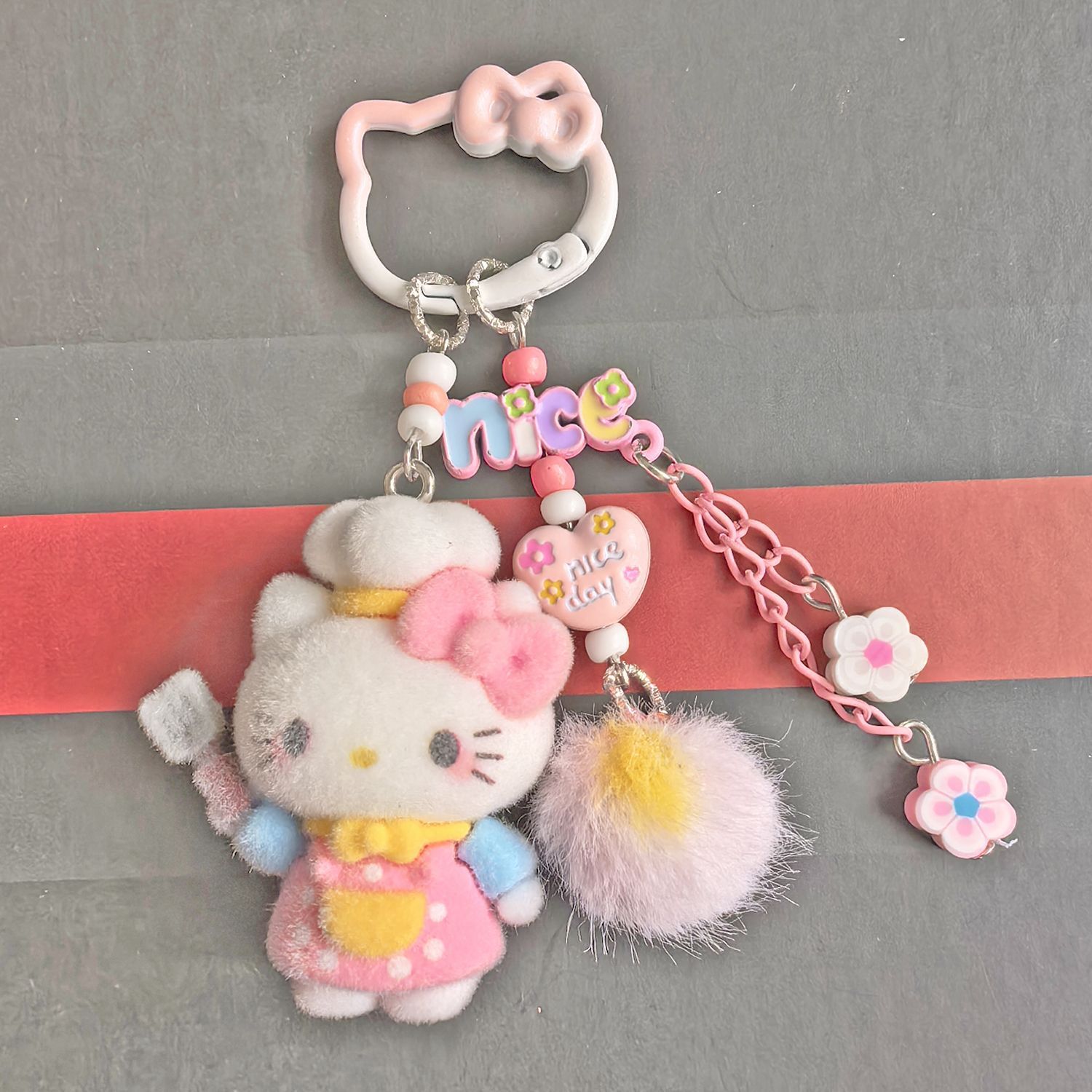 Phone Accessories Toys - Novo Pingente de Pelúcia Hello Kitty