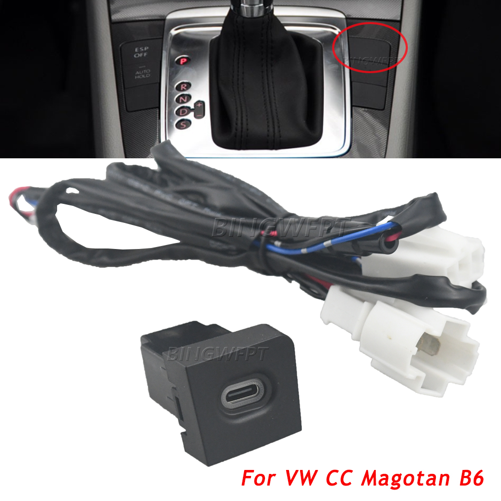 Phone Accessories Types - Carregador Veicular Tipo C PD: Tomada