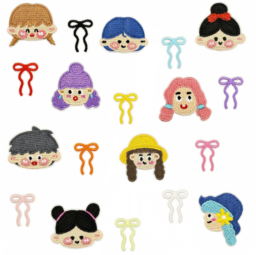 Phone Accessories Pictures - 10 pçs menino meninas bowknot remendos