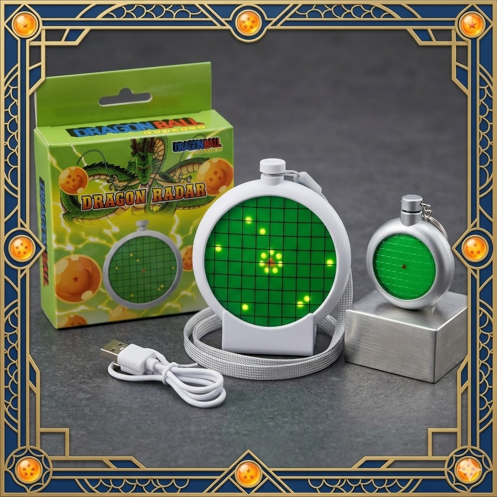 Phone Accessories Toys - Chaveiro de Radar Dragon Ball com