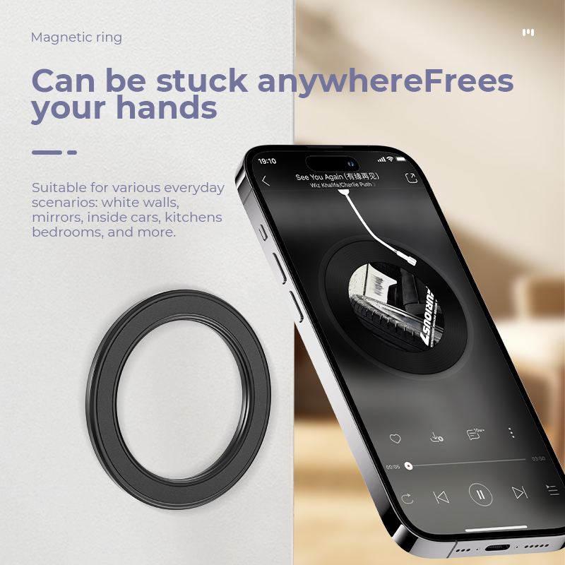 Phone Accessories Useful - Para magsafe forte anel magnético suporte