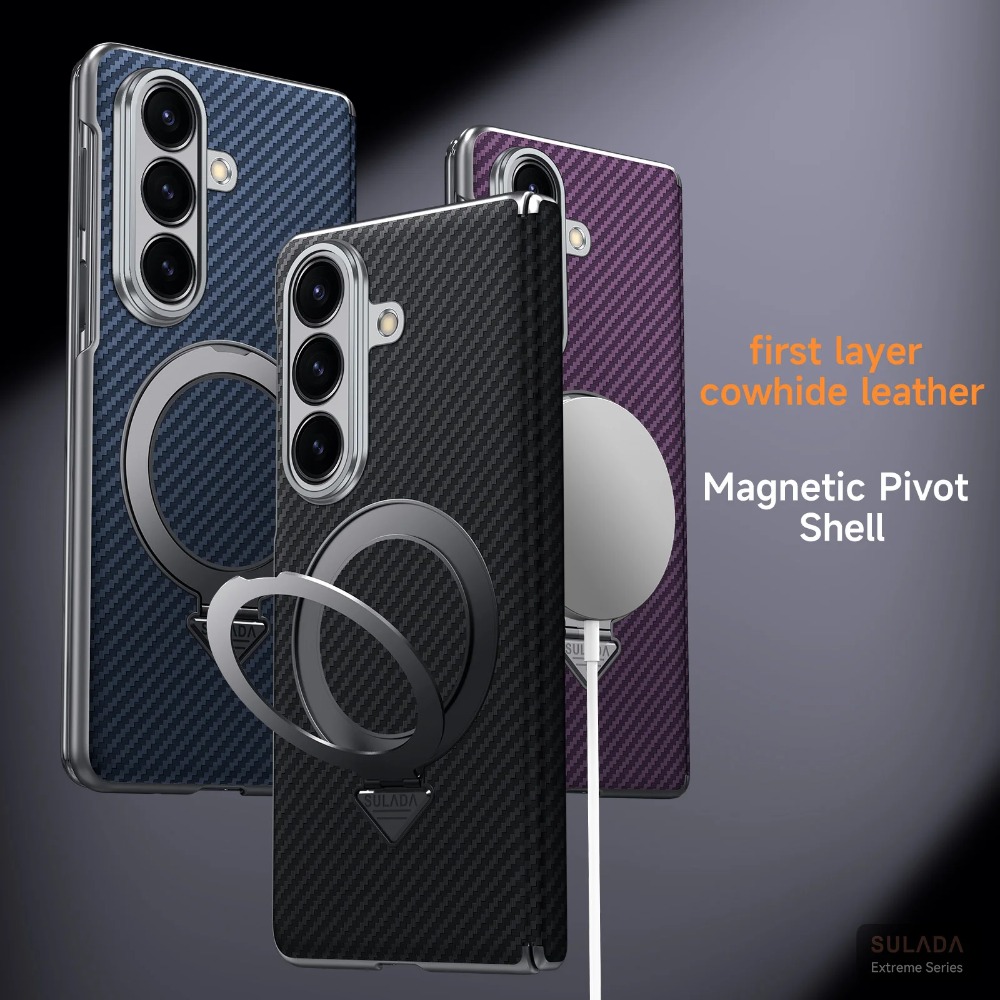Phone Kickstand Ring - Negócios de fibra carbono anel magnético