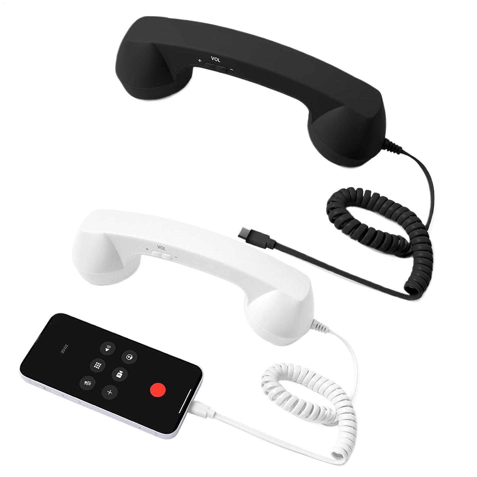 Phone Accessories Types - Tipo-c retro adaptador de telefone conversor