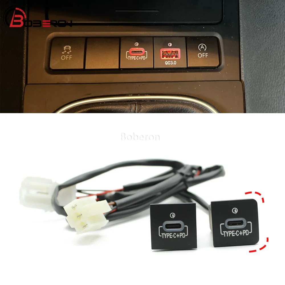 Phone Accessories Types - Tomada de carregador de carro duplo
