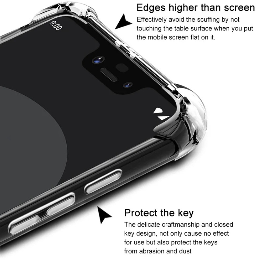 Capa Transparente de Luxo para - Phone Accessories Online Store avaliação e preço
