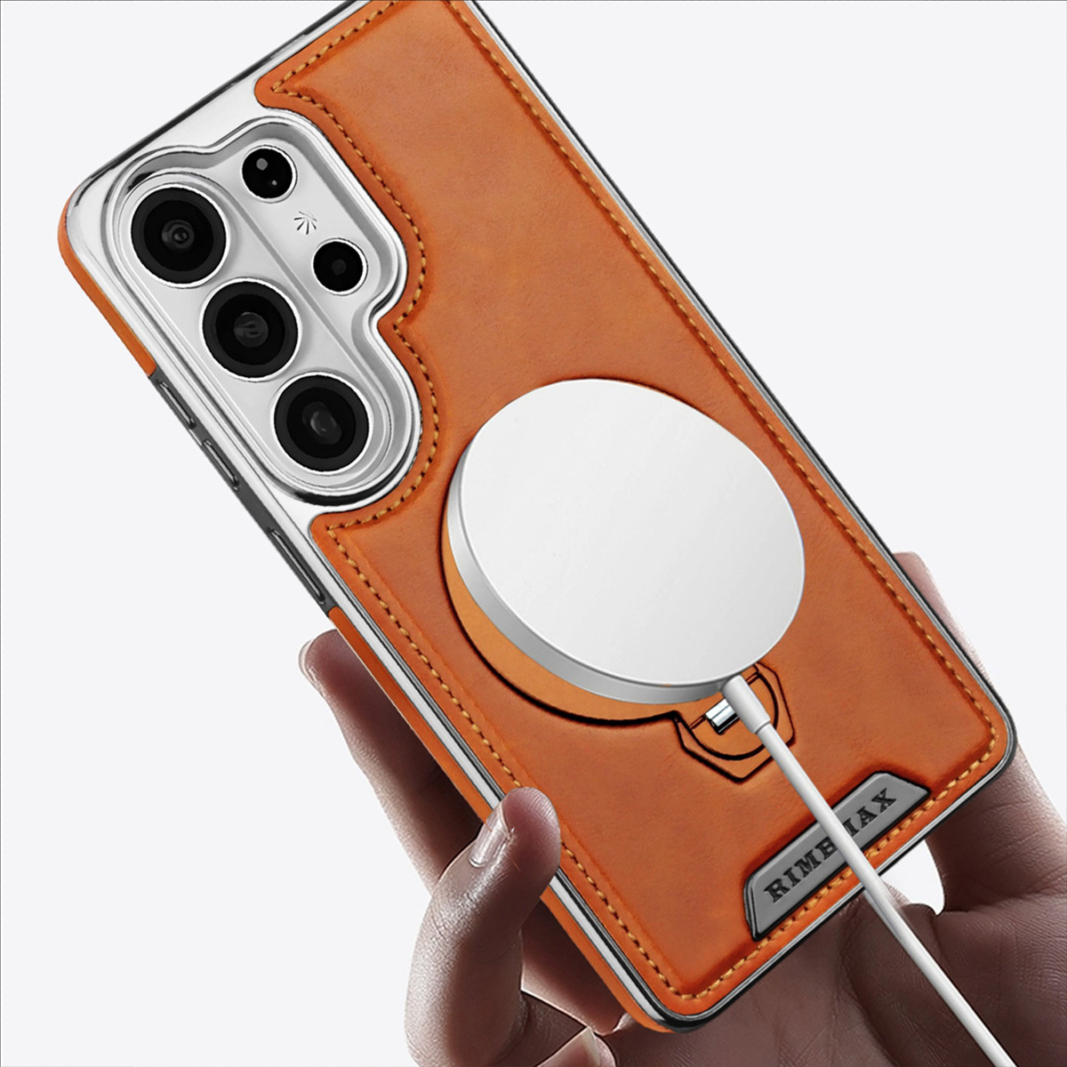 Capa de Telefone em Couro PU p - Phone Kickstand Ring avaliação e preço