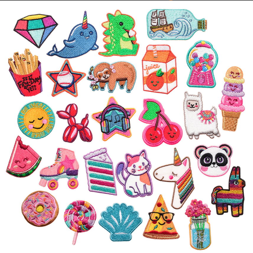 10 pçs comida animais bordado  - Phone Accessories Pictures avaliação e preço