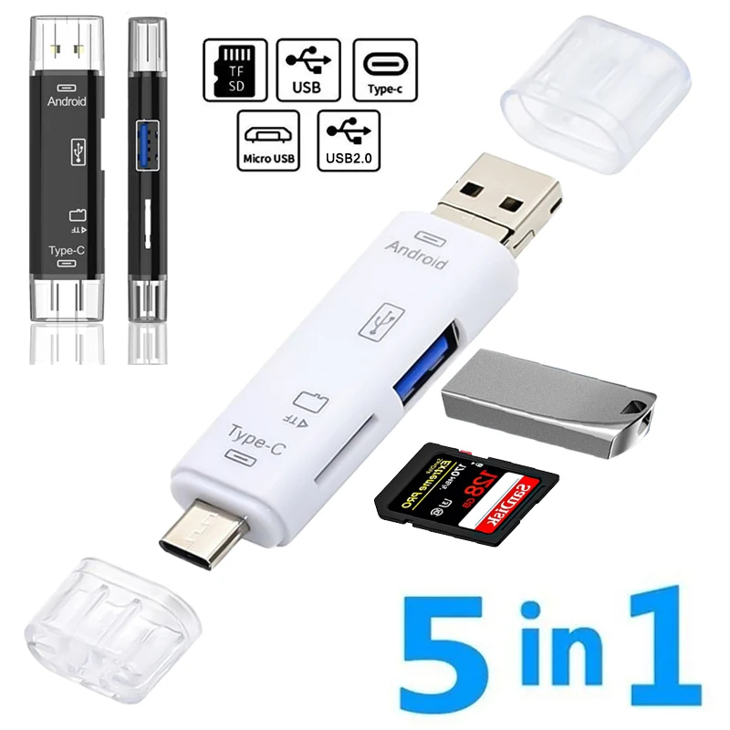5 em 1 multifuncional usb 2.0  - Phone Accessories Types avaliação e preço
