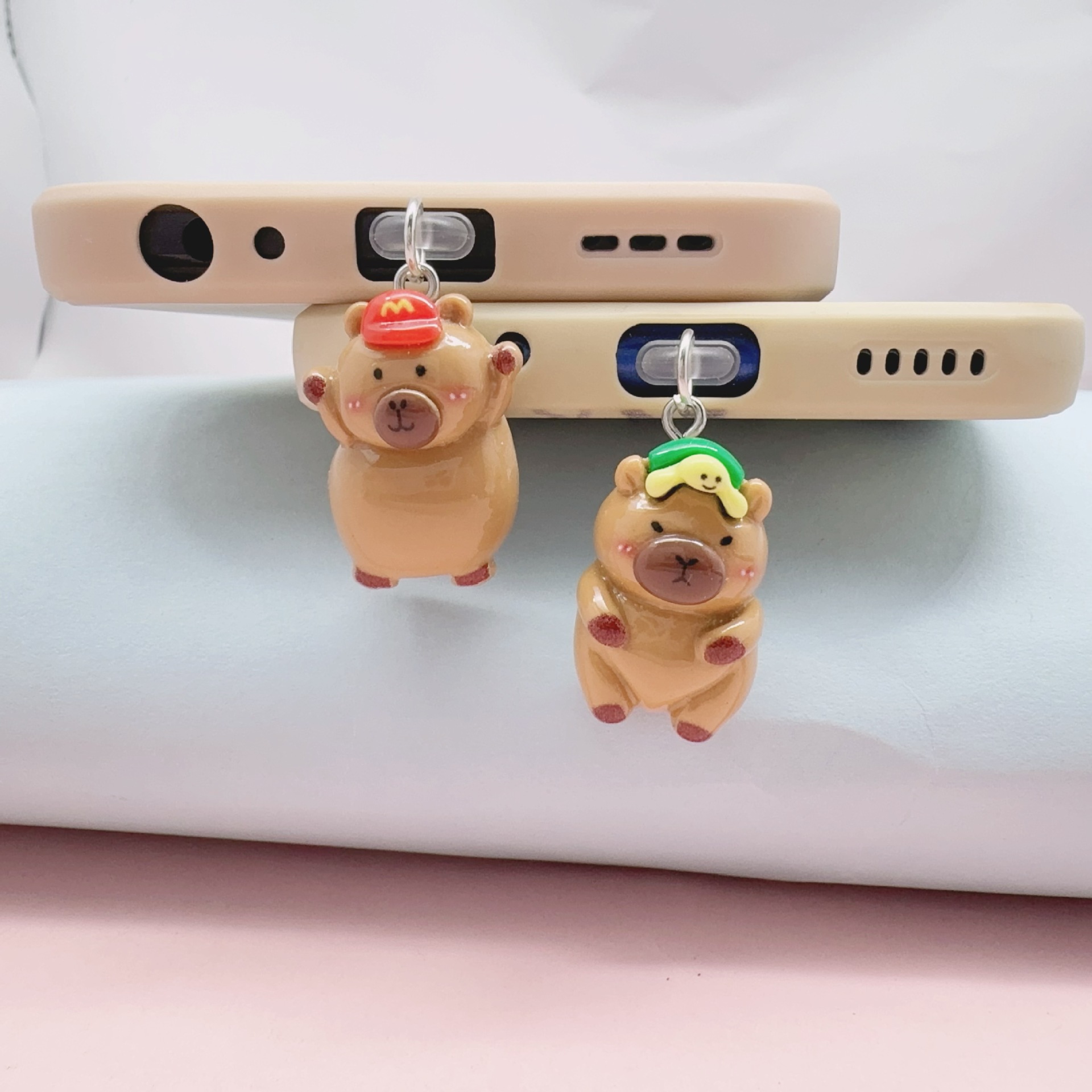 Telefone charme dos desenhos a - Phone Accessories For Teen Girls avaliação e preço