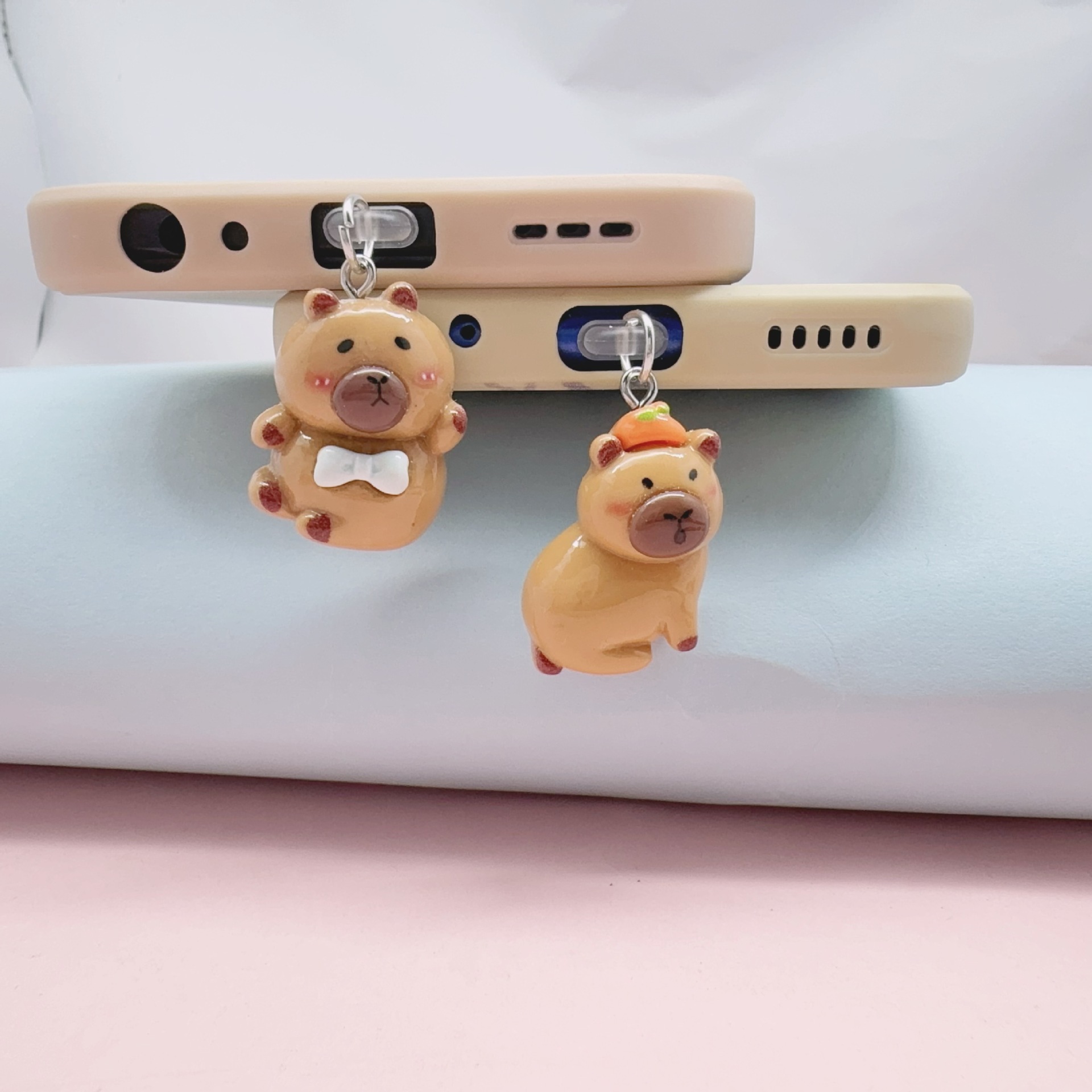 Telefone charme dos desenhos a - Phone Accessories For Teen Girls avaliação e preço
