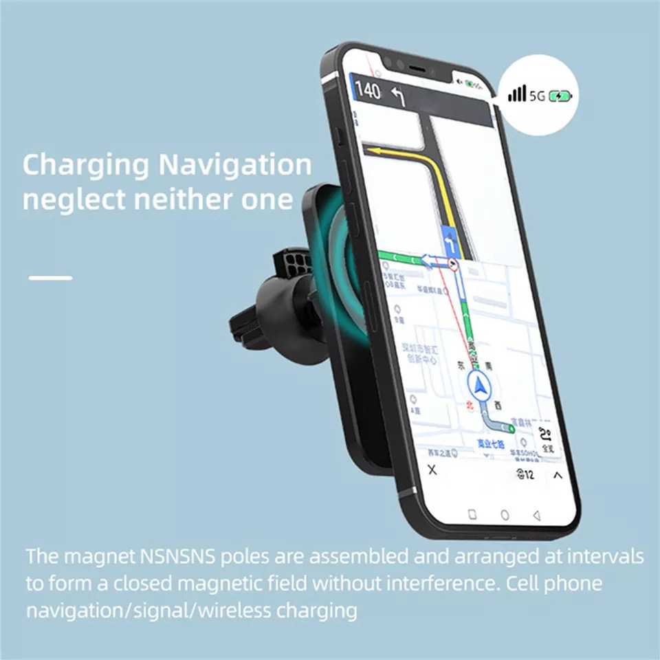 Carregador sem fio magnético s - Phone Accessories Types avaliação e preço