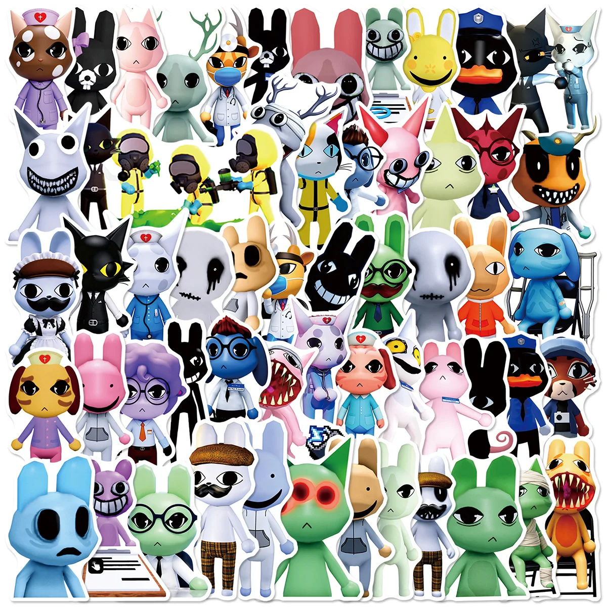 50 Adesivos de Terror DIY para - Phone Accessories Toys avaliação e preço