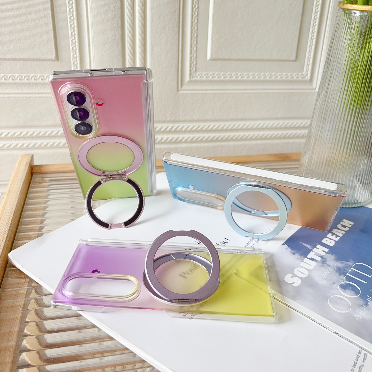 Capa Magnética Transparente Gr - Phone Kickstand Ring avaliação e preço