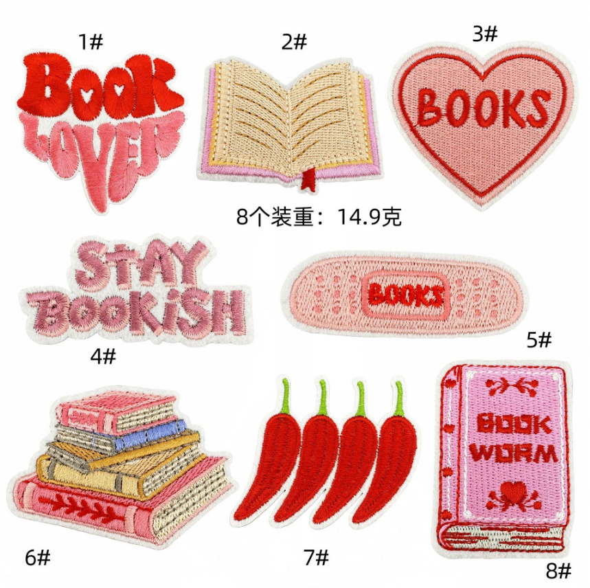 10 pçs livros ferro em costura - Phone Accessories Pictures avaliação e preço