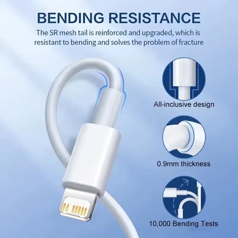 50-100 cabo usb para iphone 11 - Phone Accessories Wholesale avaliação e preço