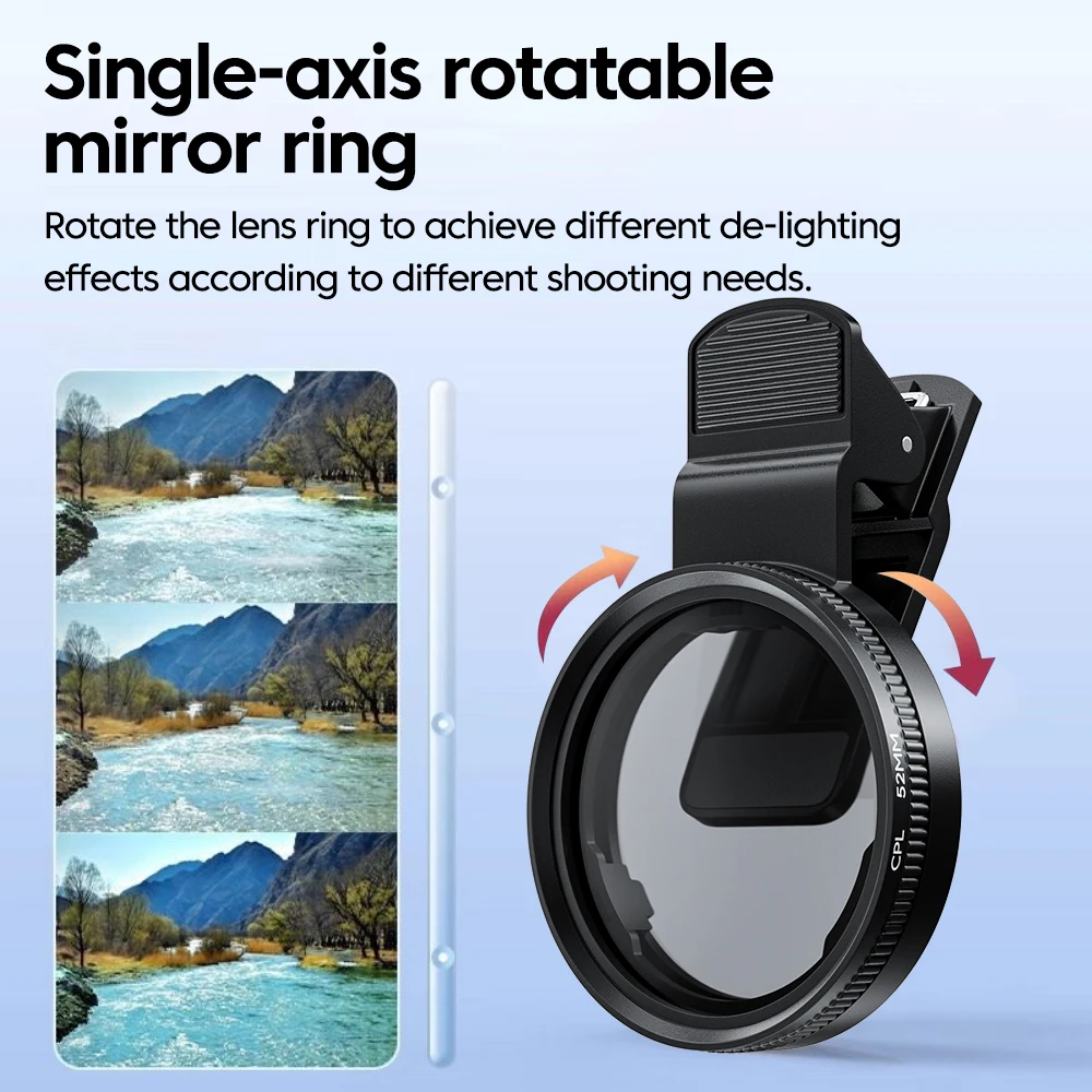 Novo 52mm cpl filtro de lente  - Phone Accessories Useful avaliação e preço